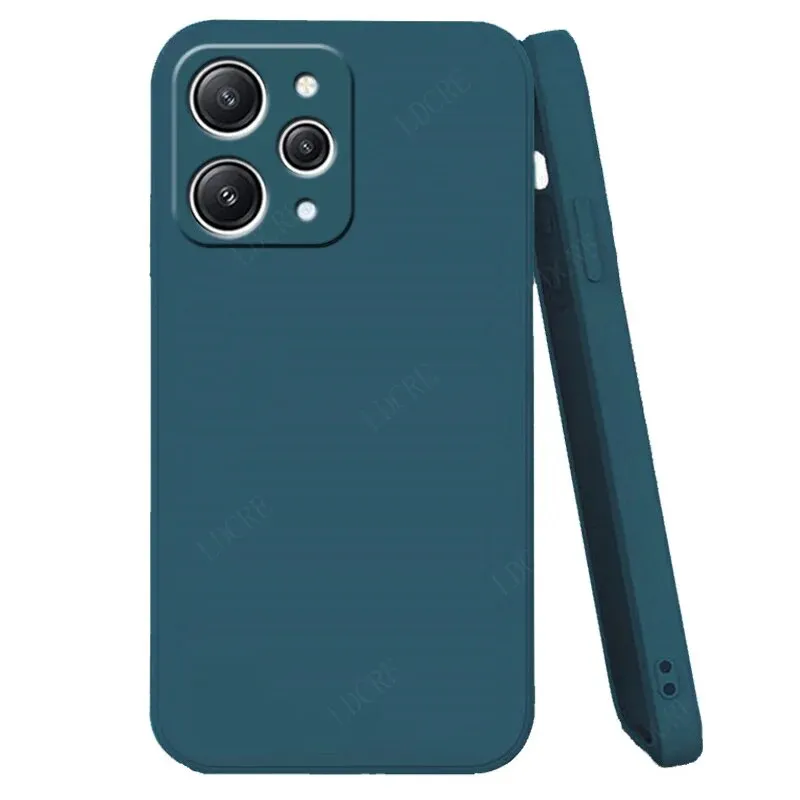 CruzerLite Xiaomi Mi 12 Lite Case, Carbon Fiber Texture Design Cover Anti-Scratch Shock Absorption For Xiaomi Mi 12 Lite 5G Case (2022) (Blue