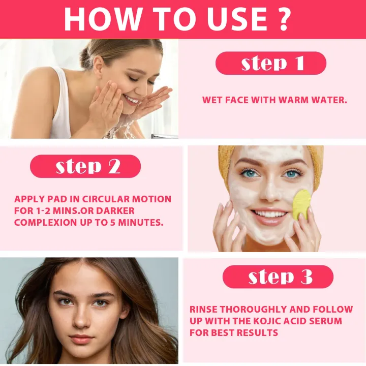 Turmeric%20Kojic%20Acid%20Facial%20Cleansing%20Pads%20Exfoliante%20Face%20Foam%20Cleanser%20Pad%20Deep%20Cleansing%20Clogged%20Pores%20Oil%20Dirt%20Dead%20Skin%20Care%20-%20Image%206