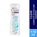 Clear Shampoo Complete Active Care Anti Dandruff 170ml. 