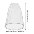 2 Pack Mosquito Head Net Bug Head Net Insects Mesh Head Net for Gardening Hiking Fishing Traveling for Outdoor Face Neck Head Protecting White.