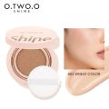 O.TWO.O BB Cream Air Cushion CC Cream Concealer Brighten Makeup Base Long Lasting Foundation Cushion Compact With Makeup Puff Loser Lione. 
