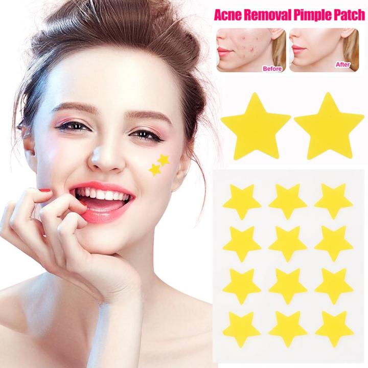 Star%20Acne/Pimple%20Patch,%20Yellow%20Star%20Shaped%20Acne%20Absorbing%20Cover%20Patch,%20Invisible%20Hydrocolloid%20Acne%20Patches%20For%20Face%20Acne%20Dots%20FeeoiF%20-%20Image%202