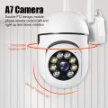 Chanmakers A7 Wireless Monitoring Camera 360 degree intercom 1080P Home Security Camera Remote HD Night Vision Camera.