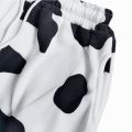 Cow Print Women Wide Leg Pants Autumn Winter Thicken Female Trousers Harajuku Ladies Long Pants Fashion Chic Woman Sweatpants. 