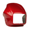 Motorcycle Headlight Visor for Hero Splendor Plus (Red).