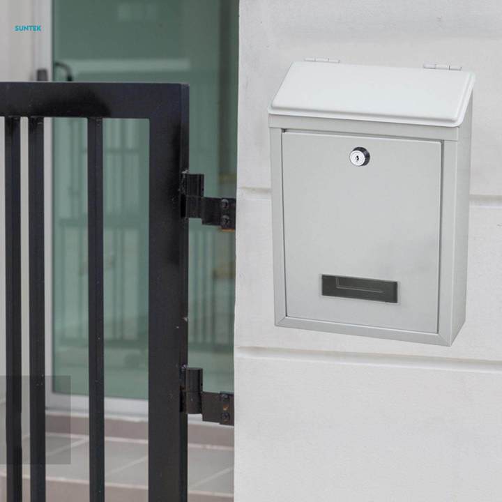 Wall%20Mounted%20Mailbox%20Lockable%20Metal%20Mail%20Box%20for%20Outdoor%20Office%20-%20Image%203