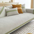 Chenille sofa cushion, four-season universal backrest towel, non-slip simple sofa cover, all-inclusive high-quality cushion. 