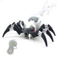 Mechanical spray spider simulation electric remote control dance wireless children's toys. 