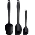 Silicone Spatula Set, Heat-Resistant Baking Son & Spatulas, Easy-to-Clean Seamless One-Piece, Pro Grade Non-stick.