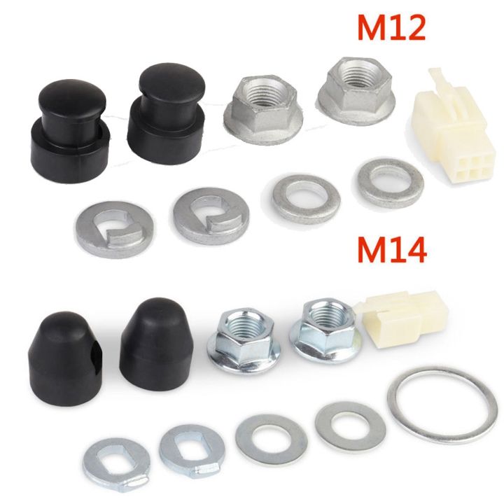 E-Bike%20Electric%20Bicycle%20Hub%20Motor%20Axle%20M14%20Front%20Lock%20Nut%20/Lock%20Washer%20/Spacer%20/Nut%20Cover%20with%2012mm%20Shaft%20-%20Image%208