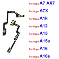 Oppo OPPO A7 A12 A15 A15S A16 A16S AX7 A1K Power on off Switch Button Side Volume Up Down Buttons Flex Cable Replacement Parts. 