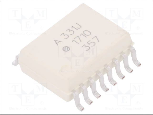 2Pcs New ACPL-331J Optocoupler, A 331J Optocoupler