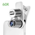 【Exclusive Offer】 Powstro 60X Optical Zoom Phone Microscope Lens Micro Phone Lens Magnifier with Clip for Jewelry Stamp. 