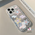 For Vivo Y12 Y11 Y03 Y28 Y18 Y17 Y15 Y20 Y18E Y20i Y15s Y12s Y75 Y50 Y02s Y16 Y30 Y22 Y21 Y33s Y91C Y22s Y17s Y21s Y12A Y55 Cartoon Macron Color Flowers Cute Love Heart Star Cover. 