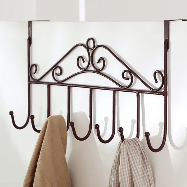Over%20Door%20Metal%20Hanger%20Bracket%207%20Hooks%20Towel%20Hat%20Coat%20Hooks%20Iron%20Hook%20Hanging%20Storage%20Rack%20Overdoor%20Organizer%20Accessories%20-%20Image%204