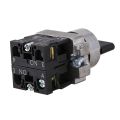 22mm Latching 2 NO 3-Position Rotary Selector Select Switch ZB2-BE101C Black.
