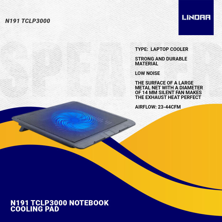 N191%20Tclp3000%20Notebook%20Cooling%20Pad%20Led%20Light%20Fan%20Usb%20Mini%20Laptop%20Cooler%20Stand%20Mount%20Lindaa%20-%20Keep%20Your%20Laptop%20Cool%20And%20Performance%20Optimal%20-%20Image%203