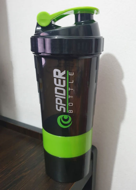 NEW%20SPORTS/Spider%20Water%20Bottle%20Shaker%20Cups%20Sports%20Cup%20Portable%20500ml%20Removable%20Three%20Protein%20Powder%20-%20Image%208