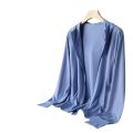 Wholesale summer mesh ice silk sunscreen clothing men's thin breathable UV protection versatile fishing jacket outdoor. 