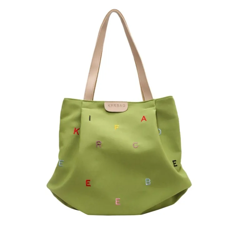Embroidered%20Tote%20Bag%20Durable%20Portable%20Canvas%20Shoulder%20Bag%20Large%20Capacity%20Fashion%20Storage%20Bag%20for%20Casual%20Grocery%20Shopping%20Book%20Carrying%20Women%20Accessory%20Pouch%20-%20Image%206