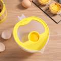 Egg Separator Stirring Container Egg Separation Filter Bowl Kitchen Gadget.