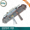 High Security Big Size Handle Lock With Extra Knob For Main Door Lock.
