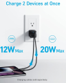 Anker 323 Charger (33W) 2 Port Compact Charger A2331.