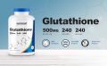 Nutricost Glutathione Capsules 500mg, 240 Capsules - Gluten Free, Non-GMO. 