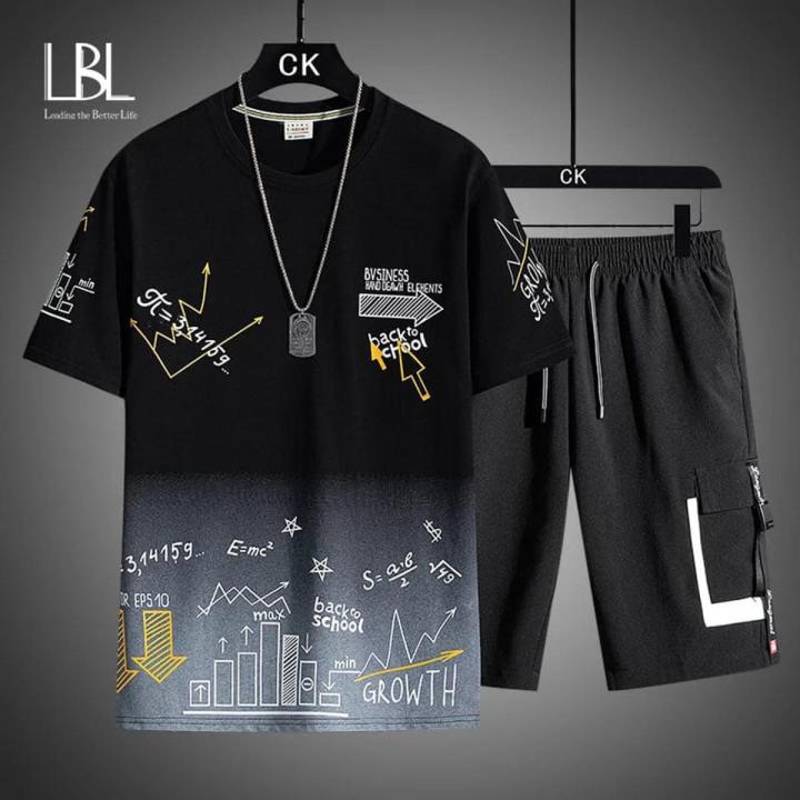 Black printed Exclusive Summer Combo T-Shirt & Pant