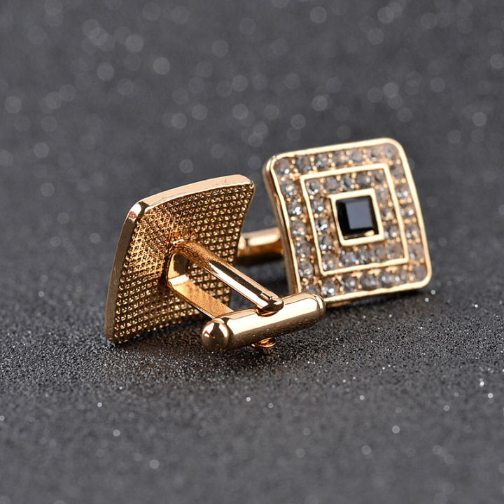 Square%20Fashion%20French%20Cufflinks%20For%20Men%20and%20Women%20Shirt%20Cufflinks%20(1Pair)%20-%20Image%203