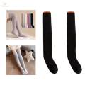 Women Knee High Socks over Knee Thigh High Socks for Home Living Room Black.