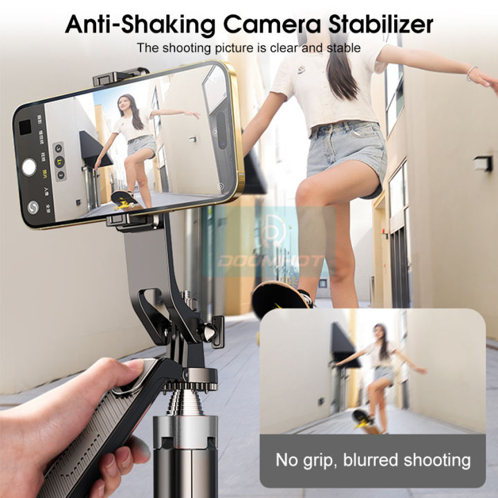 Doomhot%20Phone%20Holder%20Stabilizer%201.8M%20Camera%20Stabilizer%20Reinforced%20Four-Leg%20Ultra-Stable%20Tripod%20Live%20Self-Timer%20Automatic%20Balance%20Selfie%20Stick%20Tripod%20With%20Bluetooth%20Remote%20-%20Image%203