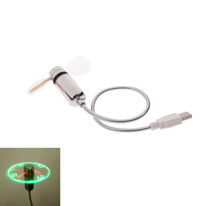USB%20Mini%20Flexible%20Time%20LED%20Clock%20Fan%20Usb%20Clock%20Fan%20Gadgets%20-%20Image%203
