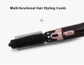 Multifunctional 4 in 1 Hair Comb Dryer&Volumizer Rotating Hair Brush Hair Straightening &Curling Professional Hair Styling Tool. 