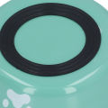 Stainless Steel Pet Bowl Noise Proof Rust Resistant Stainless Steel Cat Dog Bowl Versatile for Home Indoor.