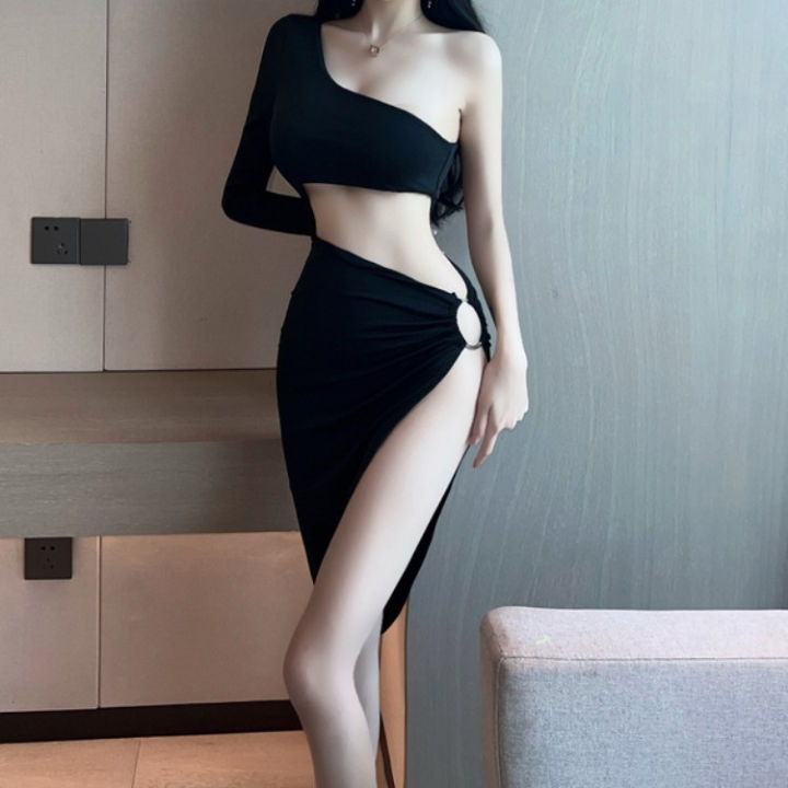 %E3%80%90Upgrade%20Your%20Style%E3%80%91%20Hollow%20disco,%20slimming,%20European%20and%20American%20style%20slit%20dress,%20climax,%20irregular%20skirt,%20exposed%20legs,%20bar,%20exposed%20waist,%20nightclub%20-%20Image%202