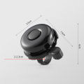 Mountain Bike Bell Premium Aluminum Bike Bell Loud Clear Sound Easy Install for Adults Kids Mountain Bicycle Bell for Safety Fun Favorite Road Bike Bell.