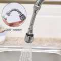 Turbo Flex 360 Instant Hands Free Faucet Swivel Spray Sink Hose for kitchen, bathroom & outdoor. 