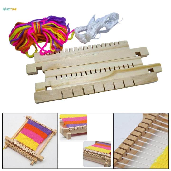 Wooden%20Weaving%20Loom%20DIY%20Multifunctional%20Hand%20Knitting%20Machine%20-%20Image%203