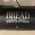 Bread Box Storage Canister Label Decal Sticker Kitchen Resturant Shop Farmhouse Style Pantry Decor Vinyl. 