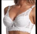 White Bra Net Bra Foam Bra - Bra.