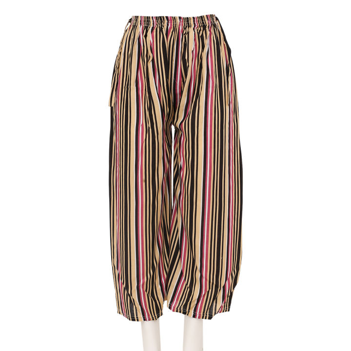 Cotton%20Viscose%20Loose%20Fit%20Flared%20Wide%20Palazzo%20Plazo%20Pants%20for%20Women%20-%20Image%203