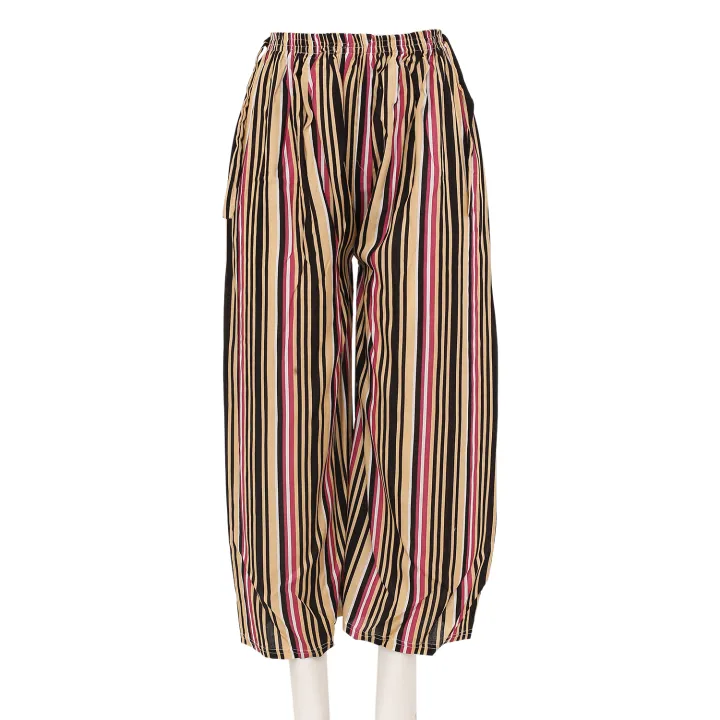 Cotton%20Viscose%20Loose%20Fit%20Flared%20Wide%20Palazzo%20Plazo%20Pants%20for%20Women%20-%20Image%203
