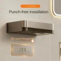 Aluminum Alloy Soap Holder Bathroom Soap Dish With Drain Water Wall Mounted Soap Box Bathroom Accessories. 