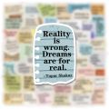 10/50/100Pcs Cartoon Motivational Phrases Stickers Cute Inspirational Life Quotes DIY Laptop Study Room Graffiti Decals Sticker. 