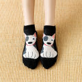 5 Pairs Dog Cat Cartoon Women Socks Kawaii Cotton Short Socks Cute Low Cut Ankle Korean Japanese Fashion Socks Girl. 