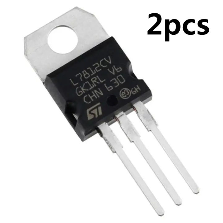 Lm7812 7812 Régulateur 12v To220 Lot De 5 Régulateurs De Tension L7812CV 12V TO-220 - Pour Alimentations électroniques Alimentation 12 V