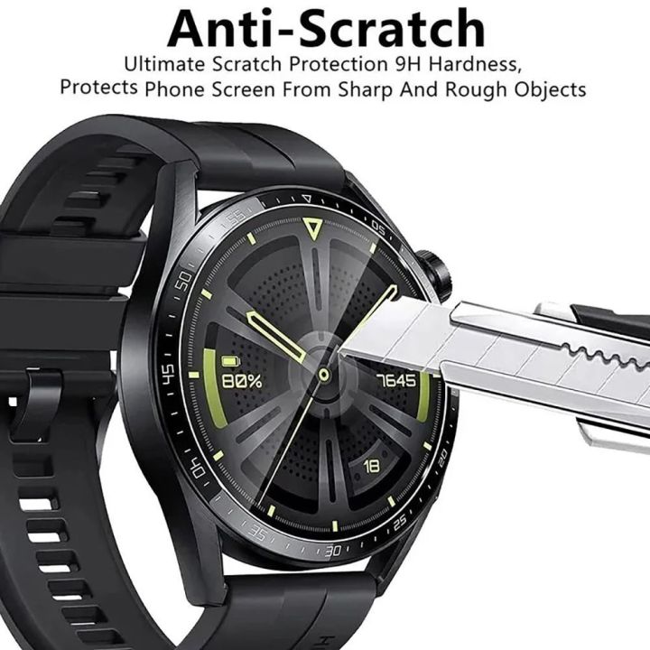 For%20Huawei%20GT%204%20(46mm)%20Smartwatch%20Premium%20Tempered%20Glass%20Screen%20Protector%20-%20Image%203