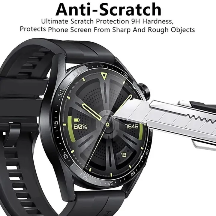 For%20Huawei%20GT%204%20(46mm)%20Smartwatch%20Premium%20Tempered%20Glass%20Screen%20Protector%20-%20Image%203