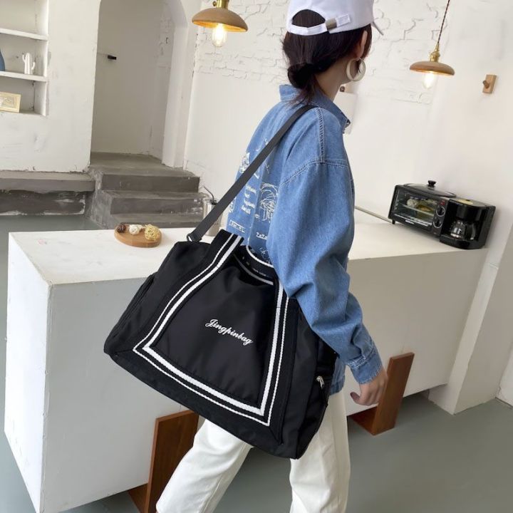 Travel%20Bag%20Women's%20Short-Distance%20Portable%20Large%20Capacity%20Sports%20Travel%20Fitness%20Bag%20Lightweight%20Pending%20Storage%20Business%20Travel%20Luggage%20Bag%20-%20Image%206